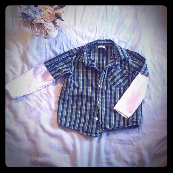 wonder nation Other - A19WONDER KIDS:sIZE 3T BOY LONG SLEEVE BUTTON DOWN